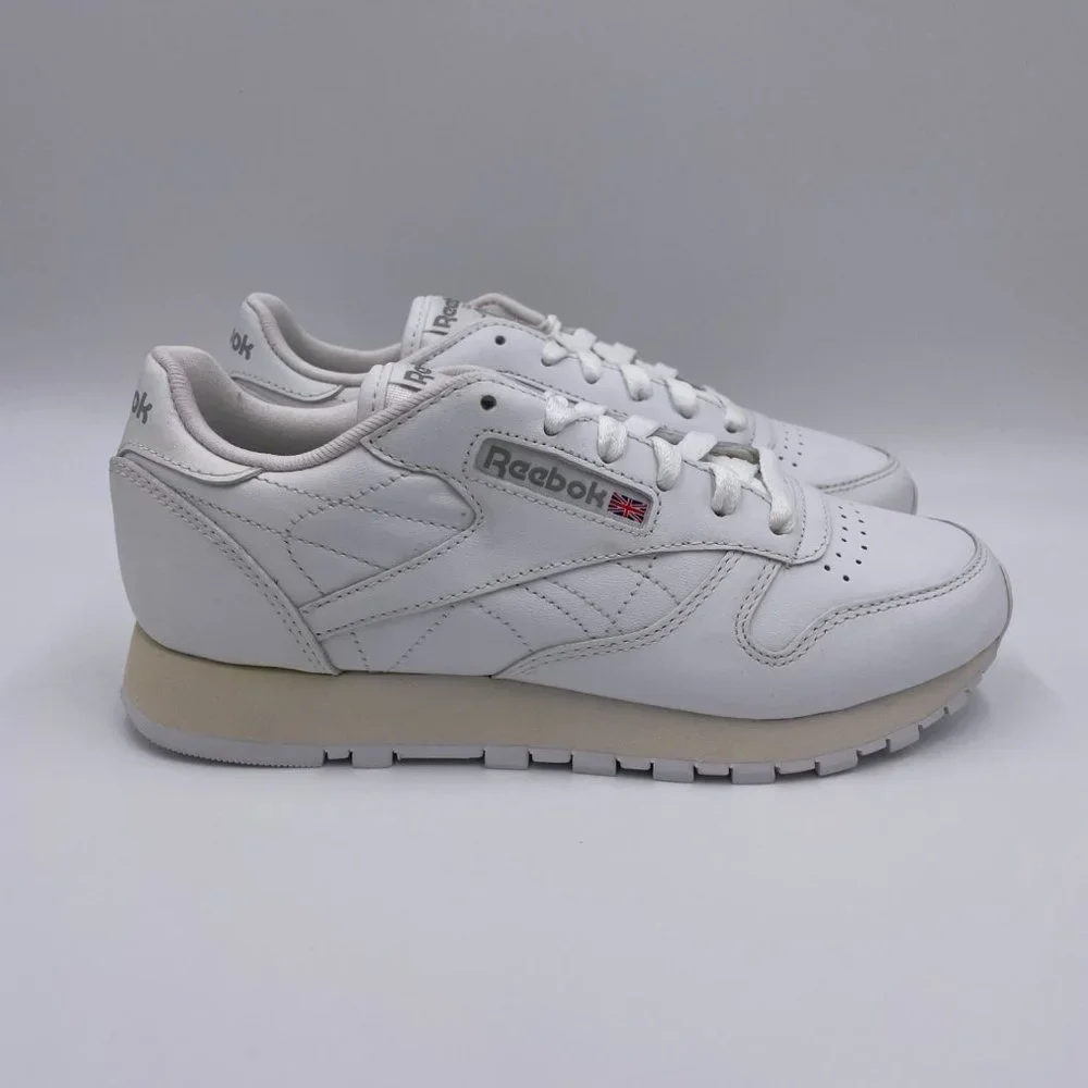 Reebok Classic Leather White Womens Shoes